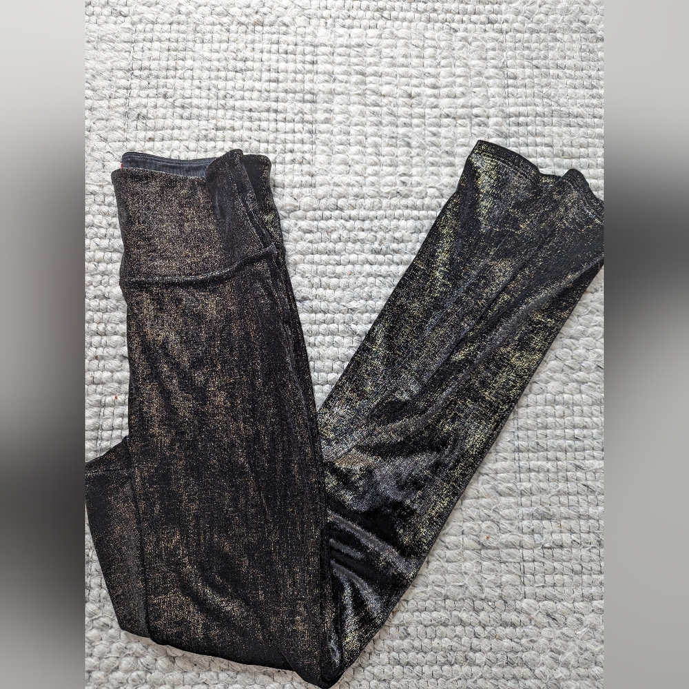 Spanx Velvet Shine Leggings (S)